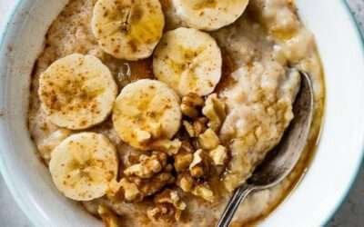 Banana Nut Protein Oats (20 grams protein)