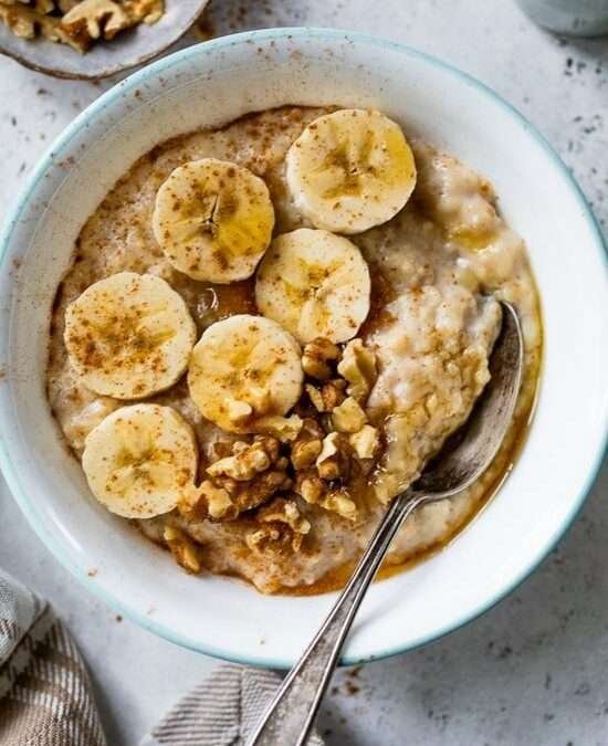 Banana Nut Protein Oats (20 grams protein)