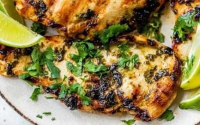Cilantro Lime Chicken Breast (Grilled or Air Fryer)