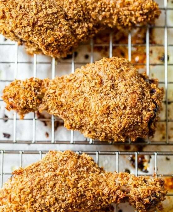 Oven Fried Chicken (Air Fryer Fried Chicken)