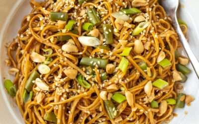 Peanut and Sesame Noodles (in 15 minutes!)