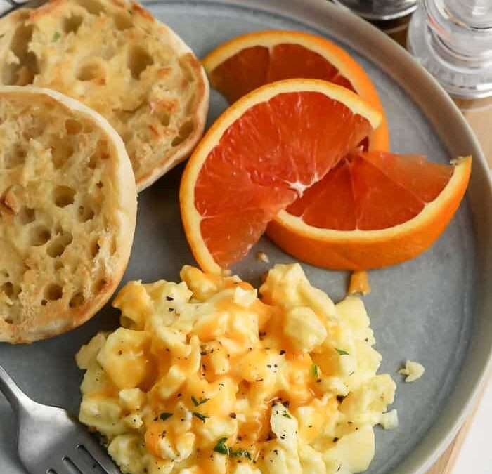 Microwave Scrambled Eggs – Spend With Pennies