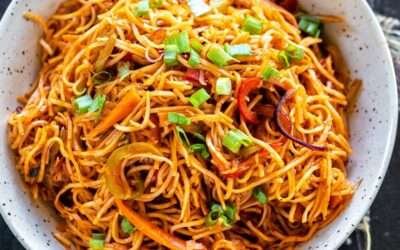 Schezwan Noodles – Cook With Manali
