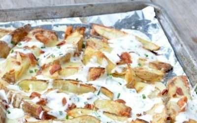 Oven-Baked Cheese “Fries”