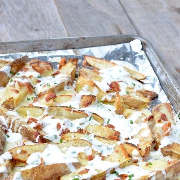 Oven-Baked Cheese “Fries”