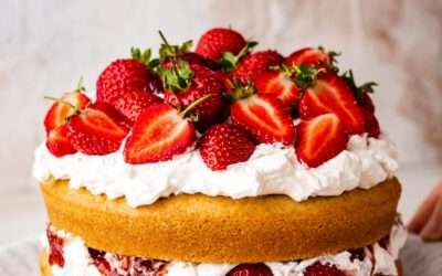Vegan Victoria sponge – Lazy Cat Kitchen