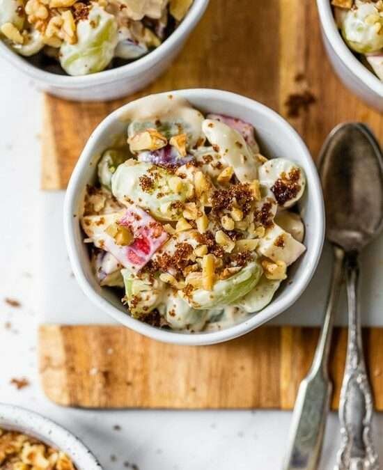 Autumn Apple and Grape Medley (Fruit Salad)