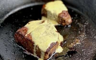 Easy Oven Roasted Steak with Blender Bearnaise (and our EPIC trip to Iceland!!)