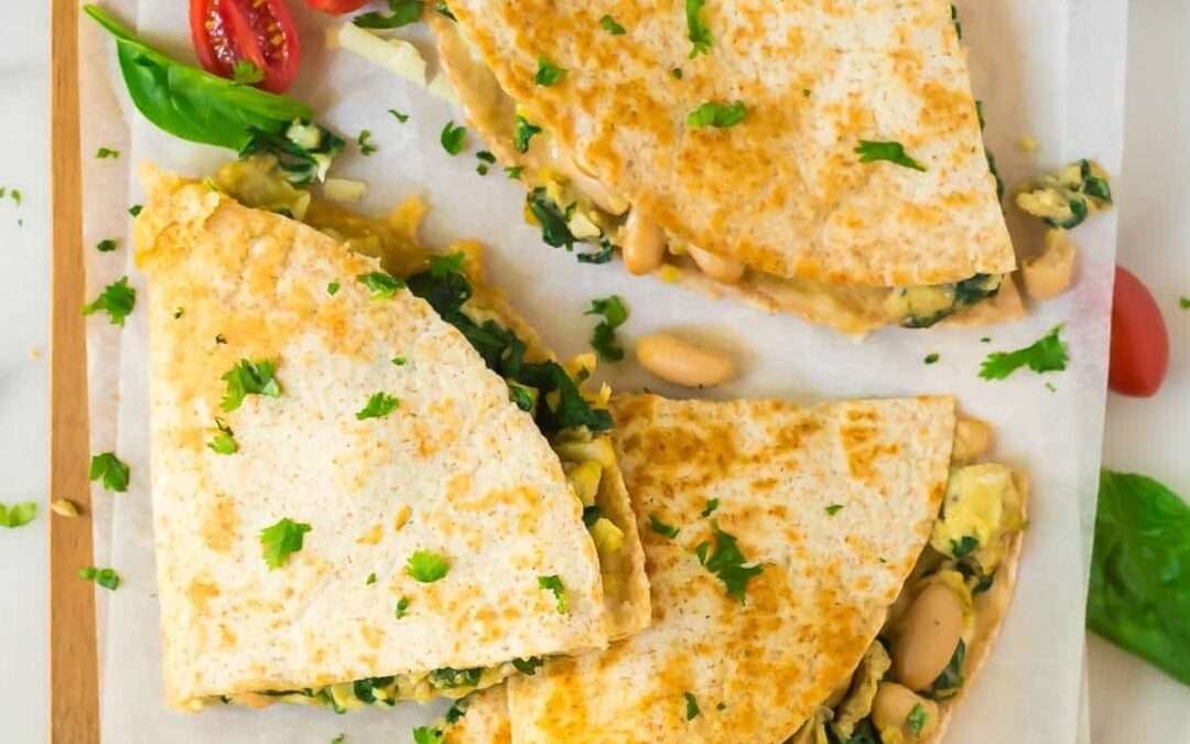 Breakfast Quesadilla {Make-Ahead & Freezer-Friendly}
