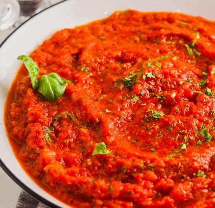 Easy Fresh Tomato Sauce – Spend With Pennies