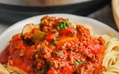 Instant Pot Pasta Sauce – Spend With Pennies