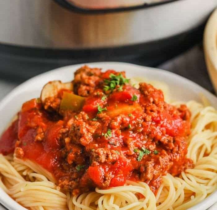 Instant Pot Pasta Sauce – Spend With Pennies