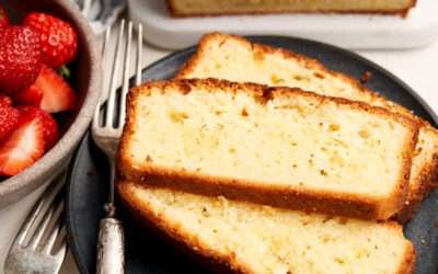 Lemon Sour Cream Pound Cake