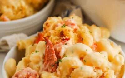 Extra Creamy Lobster Mac and Cheese