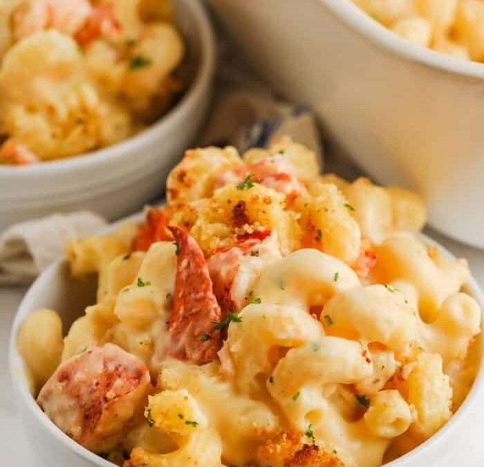 Extra Creamy Lobster Mac and Cheese