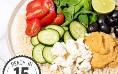 Mediterranean Rice Bowl – Rice to the occasion!