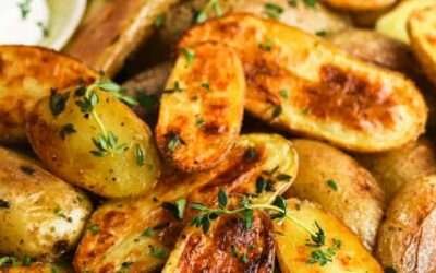 Oven Baked Fingerling Potatoes – Spend With Pennies