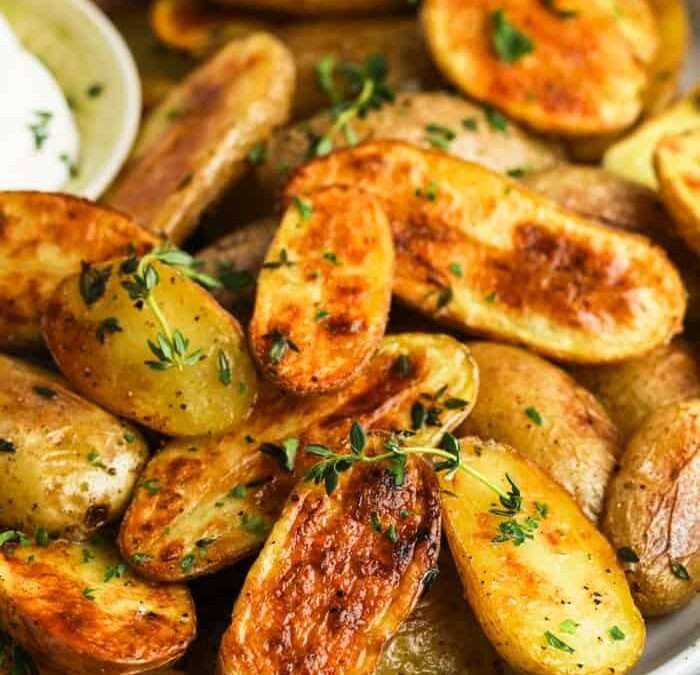 Oven Baked Fingerling Potatoes – Spend With Pennies
