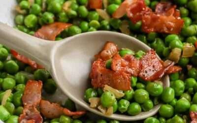 Green Peas with Bacon – Spend With Pennies
