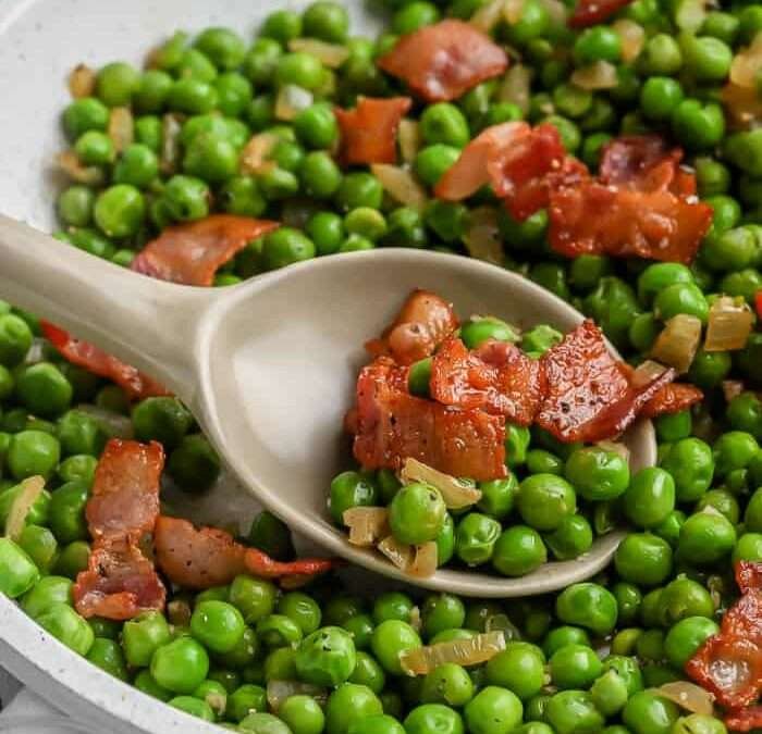Green Peas with Bacon – Spend With Pennies