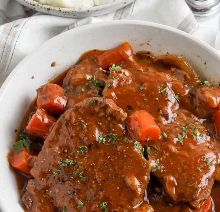 Crockpot Swiss Steak – Spend With Pennies