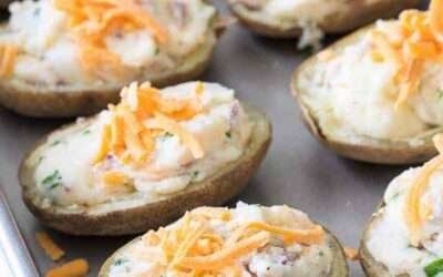Twice Baked Potatoes {So GOOD!}