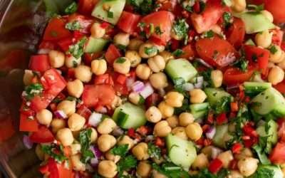 Chimichurri Chickpea Salad Recipe – Peas and Crayons Blog