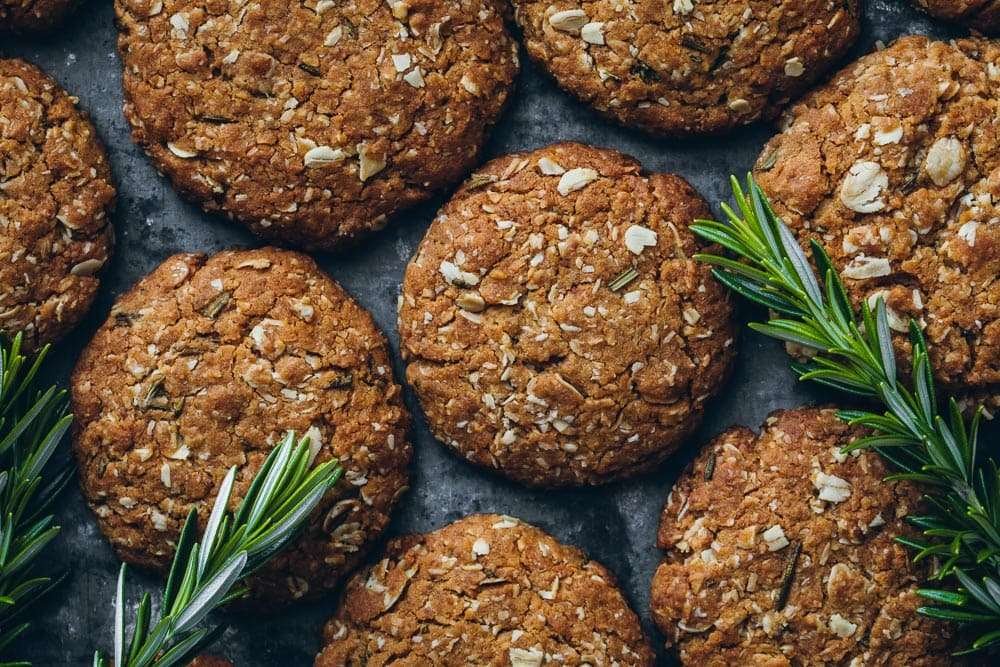 Rosemary Anzac Biscuits – Cook Republic