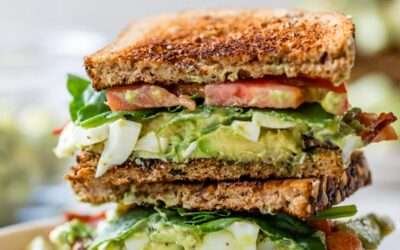 Avocado Egg Salad with Greek Yogurt {NO MAYO}