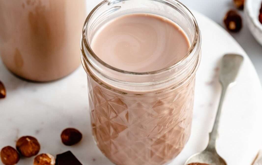 Homemade Chocolate Hazelnut Milk | Ambitious Kitchen