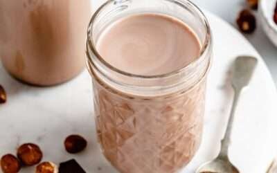 Homemade Chocolate Hazelnut Milk | Ambitious Kitchen