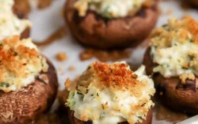 Crab Stuffed Mushrooms – Spend With Pennies