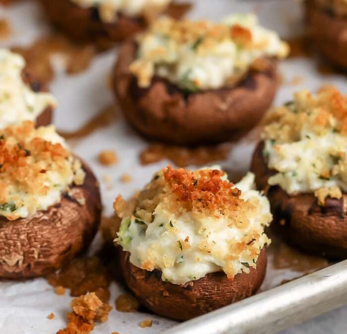 Crab Stuffed Mushrooms – Spend With Pennies