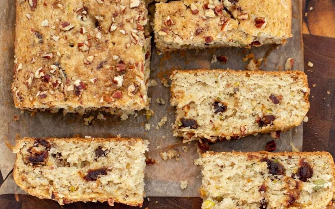 Vegan Date Nut Cake (Eggless)