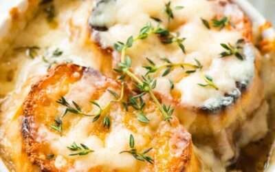 Instant Pot French Onion Soup {Easy + Healthy}