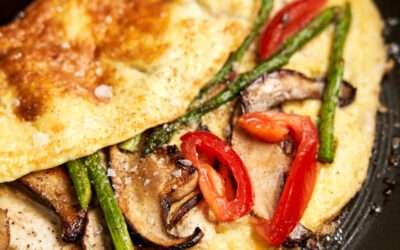 Chicken Omelette – Use Up Leftover Chicken