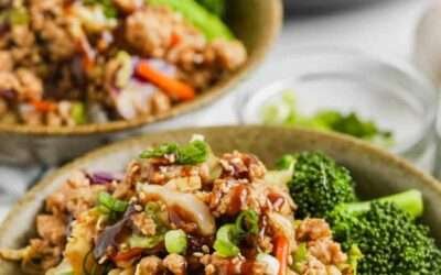 Sesame Ground Turkey Bowls (20 Minute Meal)