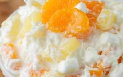 Easy Ambrosia Salad (3-Step Recipe)