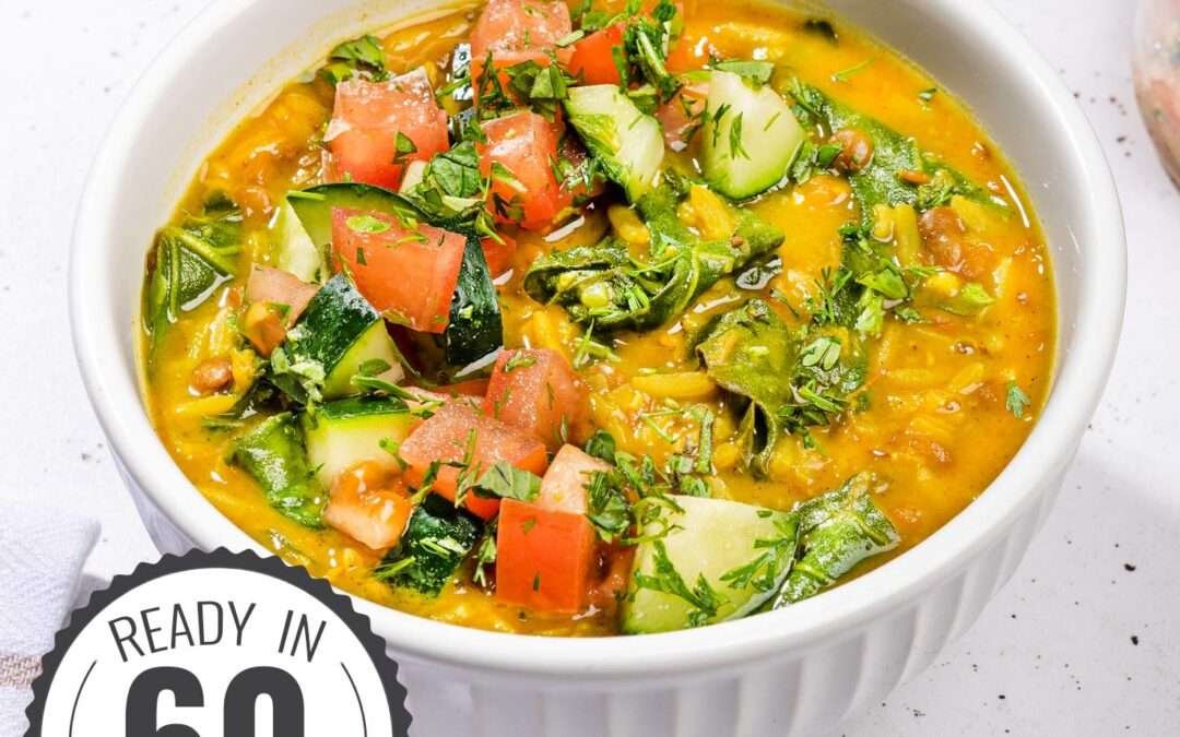 Diet Dal Khichdi & Kachumber Salad – DAL-icious!
