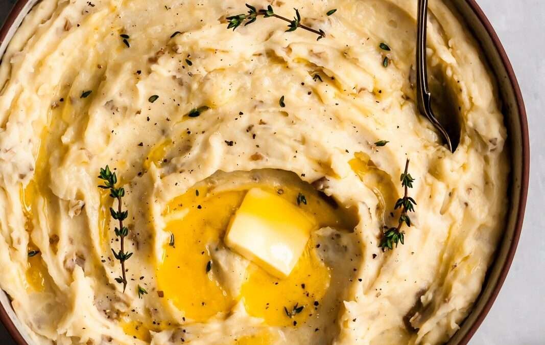 The Best Creamy Slow Cooker Mashed Potatoes