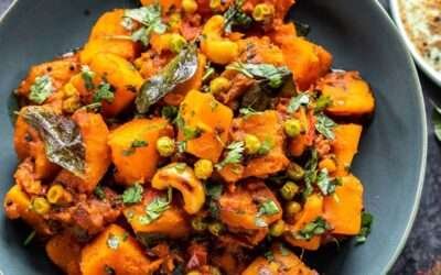 Butternut Squash & Peas Sabzi