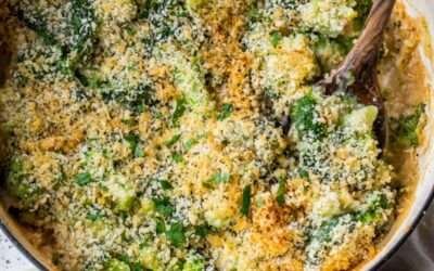 Broccoli Bake {Easy, Cheesy, Broccoli Casserole}