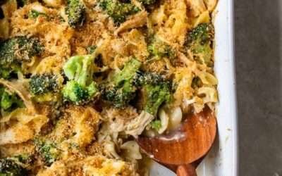 Chicken and Broccoli Noodle Casserole