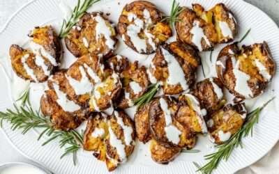 The Best Crispy Smashed Potatoes