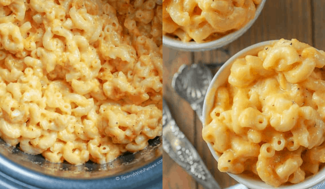 Crock Pot Mac and Cheese (Extra Creamy)
