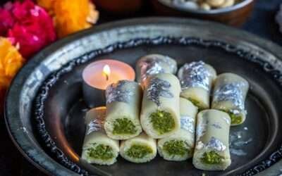 Kaju Pista Roll – Cook With Manali
