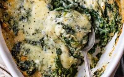Makeover Spinach Gratin – Skinnytaste