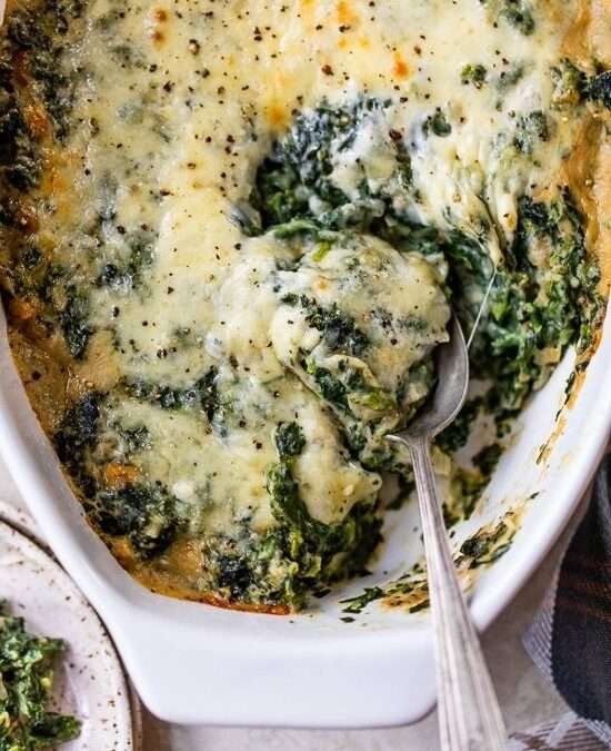 Makeover Spinach Gratin – Skinnytaste