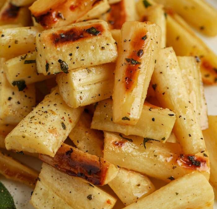 Maple Roasted Parsnips – Spend With Pennies