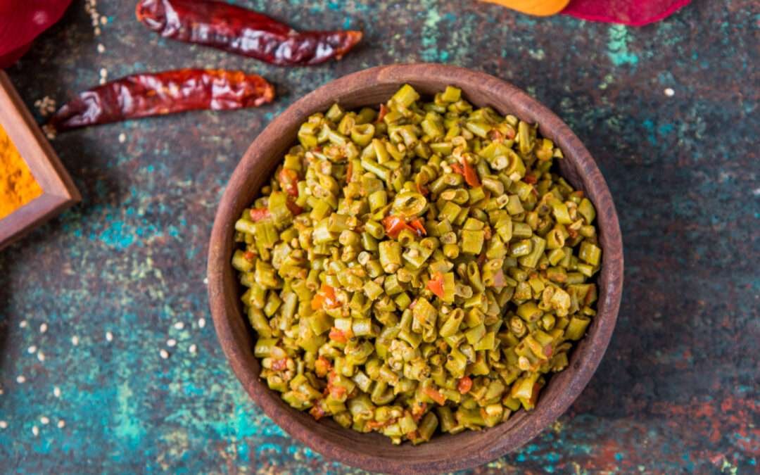 North Indian Chawli ki Sabzi Recipe | Yard Long Beans | Barbati